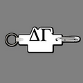 Key Clip W/ Key Ring & Delta Gamma Key Tag
